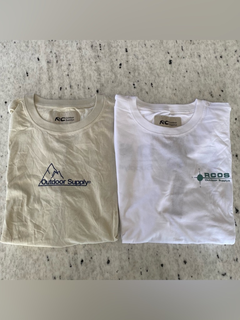 NWT RC Outdoor Supply Logo Tee Bundle Large